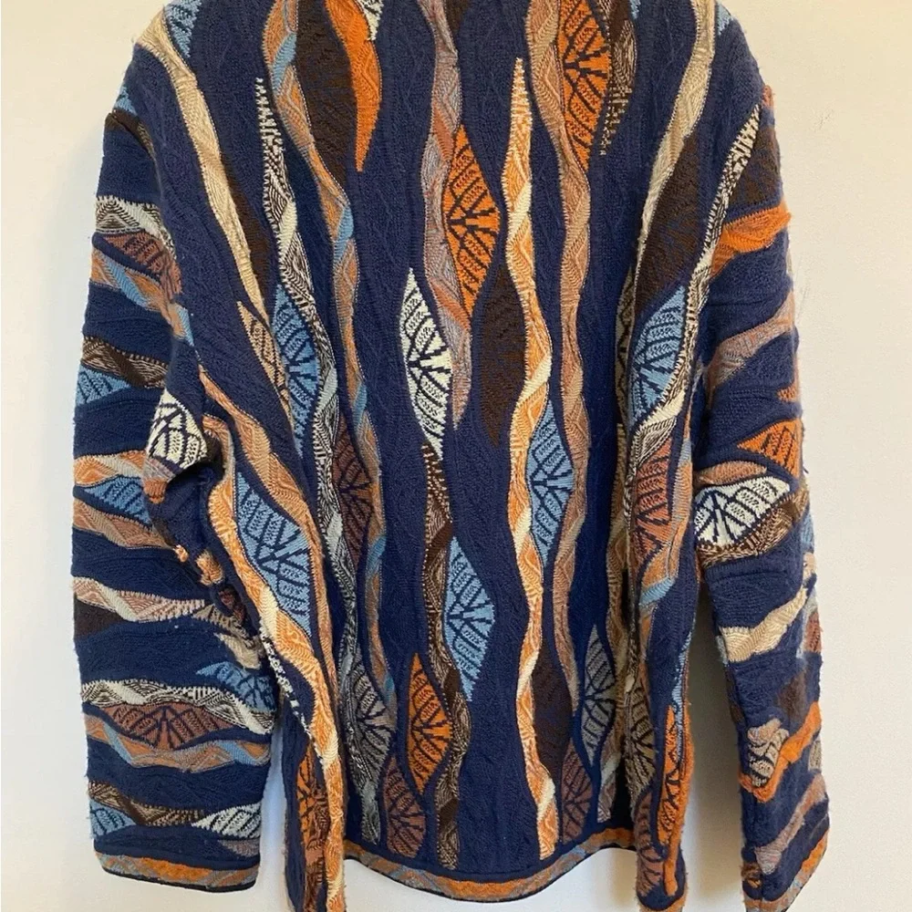 Vintage 90’s COOGI Australia 3D Knit Sweater Sz M. (New Without T…